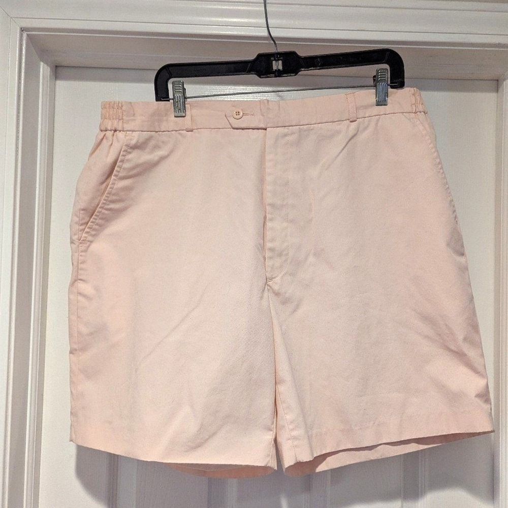 Old Money Country Club Golf core Pink Chino Shorts VTG Palmland Club Men's 40